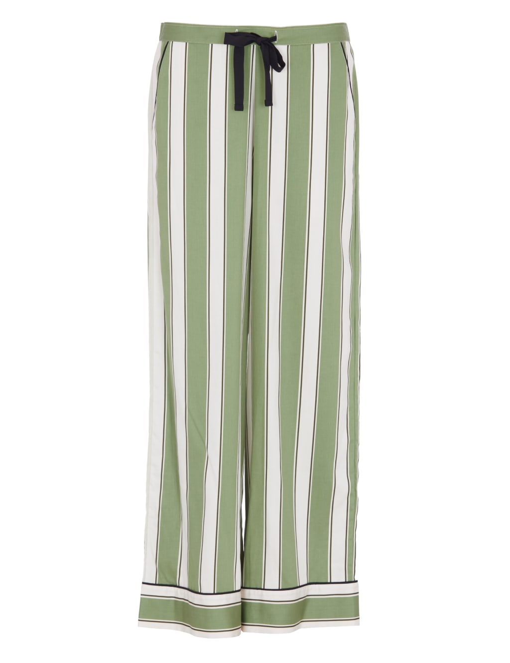 Cotton Modal Striped Pyjama Bottoms