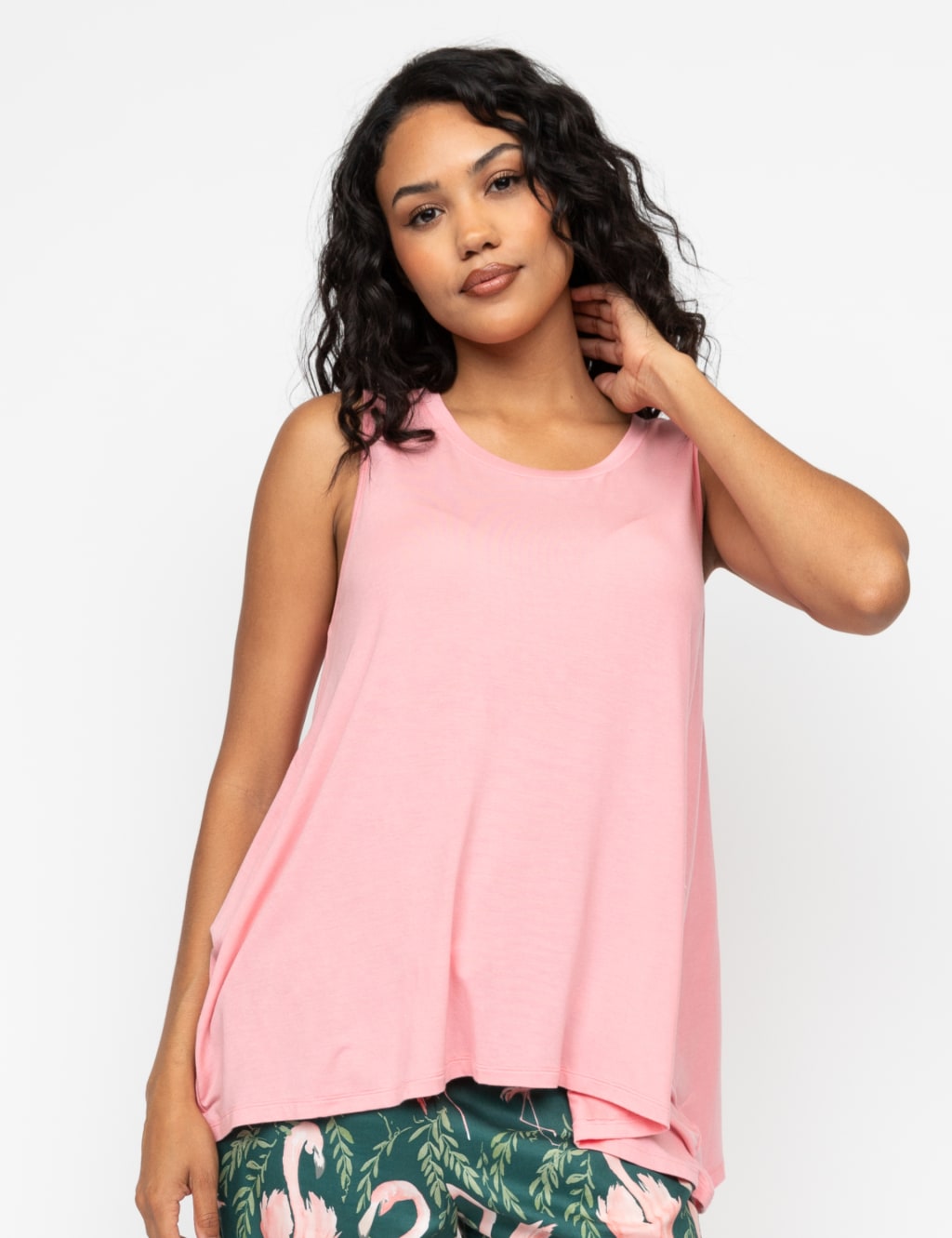 Jersey Relaxed Longline Vest