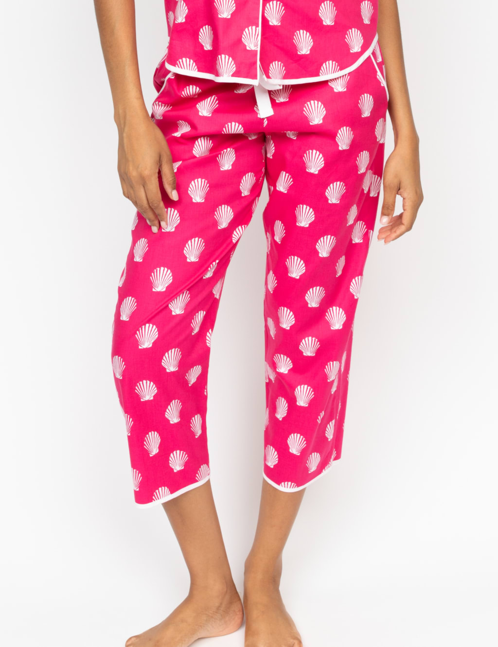 Cotton Modal Shell Print Pyjama Bottoms