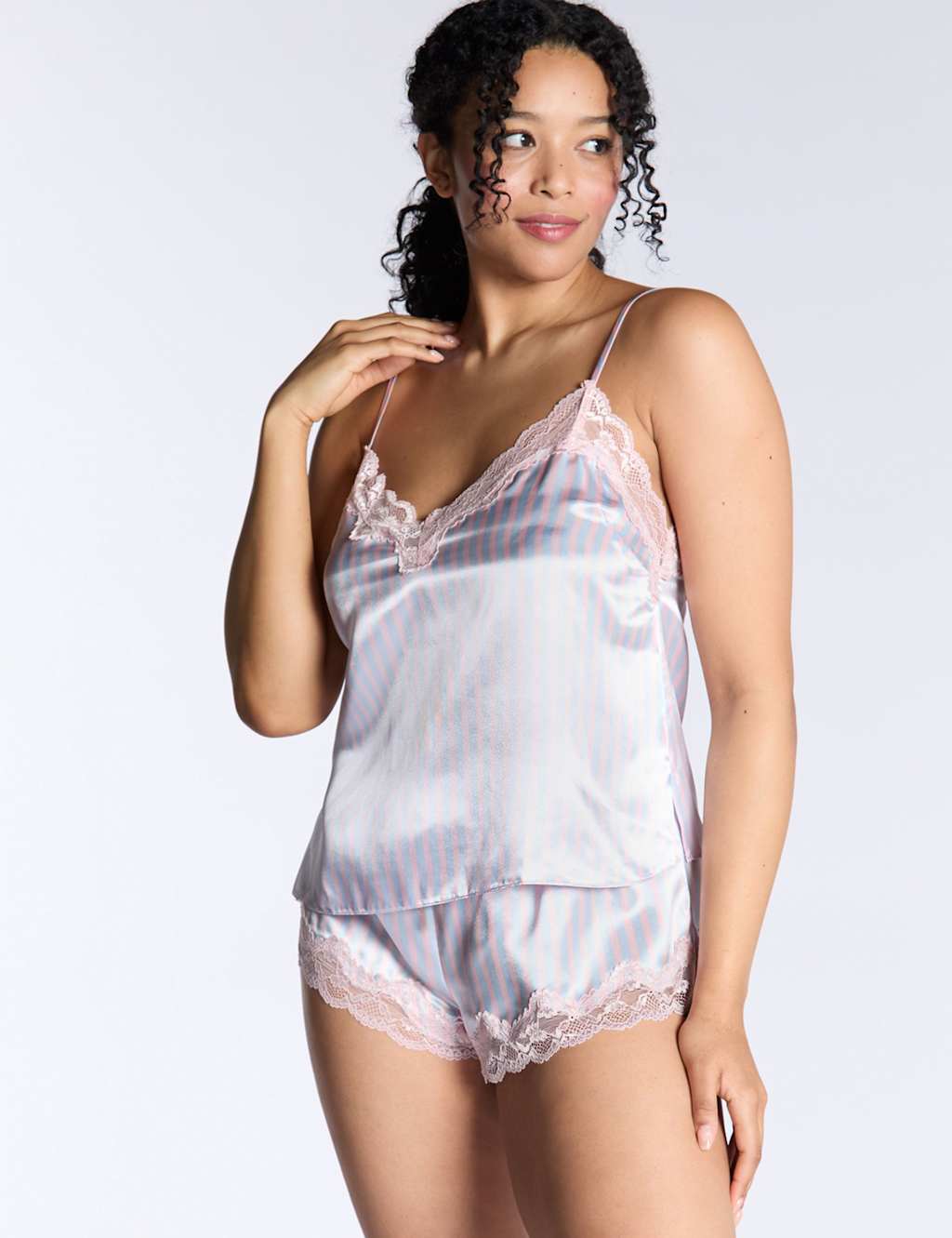 Amelia Striped Pyjama Set