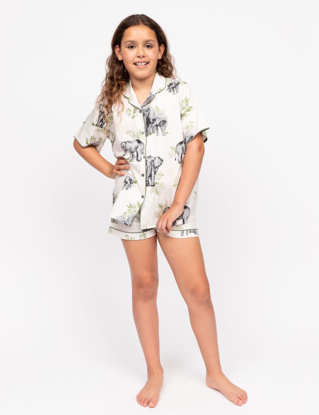 Cotton Rich Elephant Revere Pyjamas (2-13 Yrs)