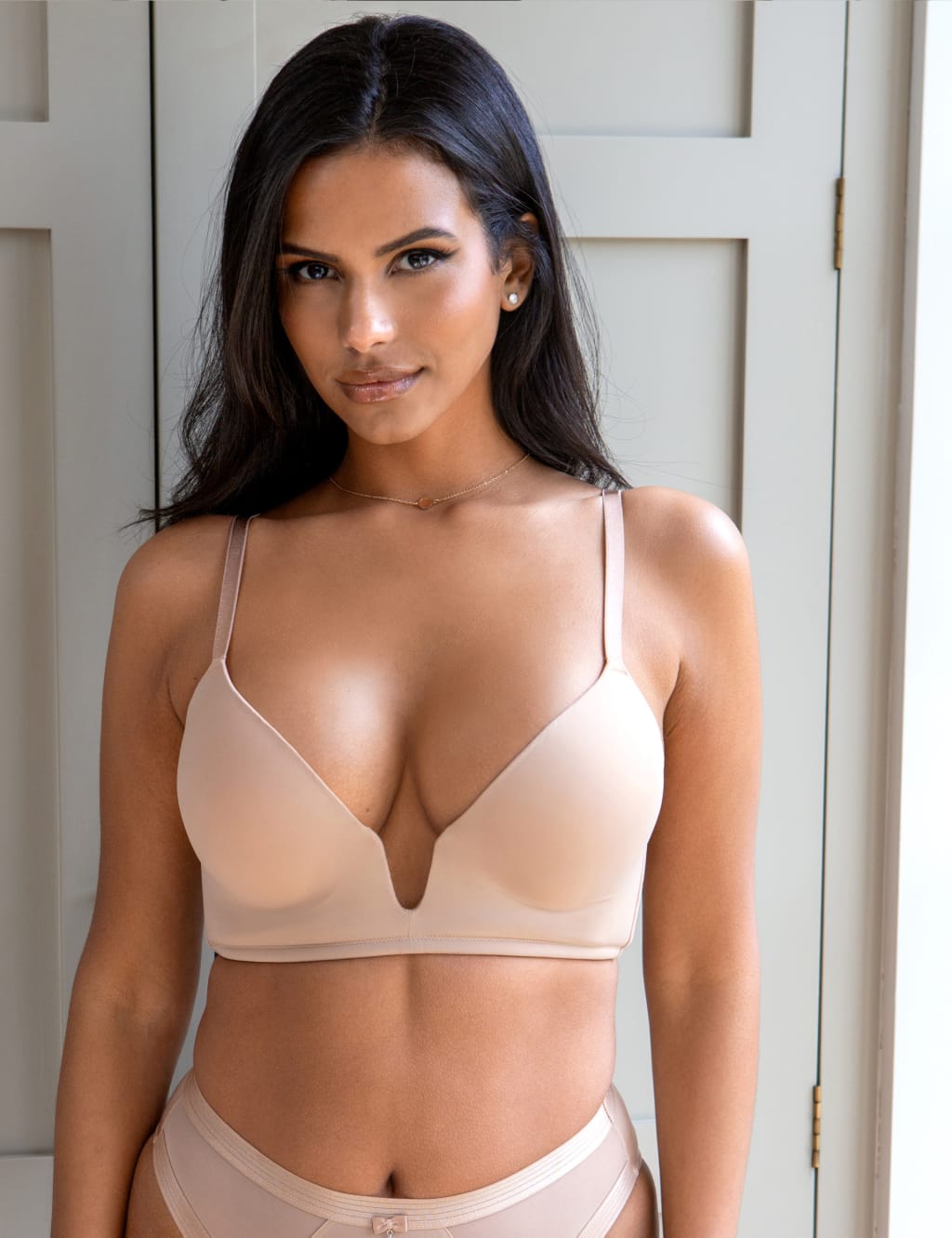 U Wire Push Up Plunge Multiway Bra (B-F)