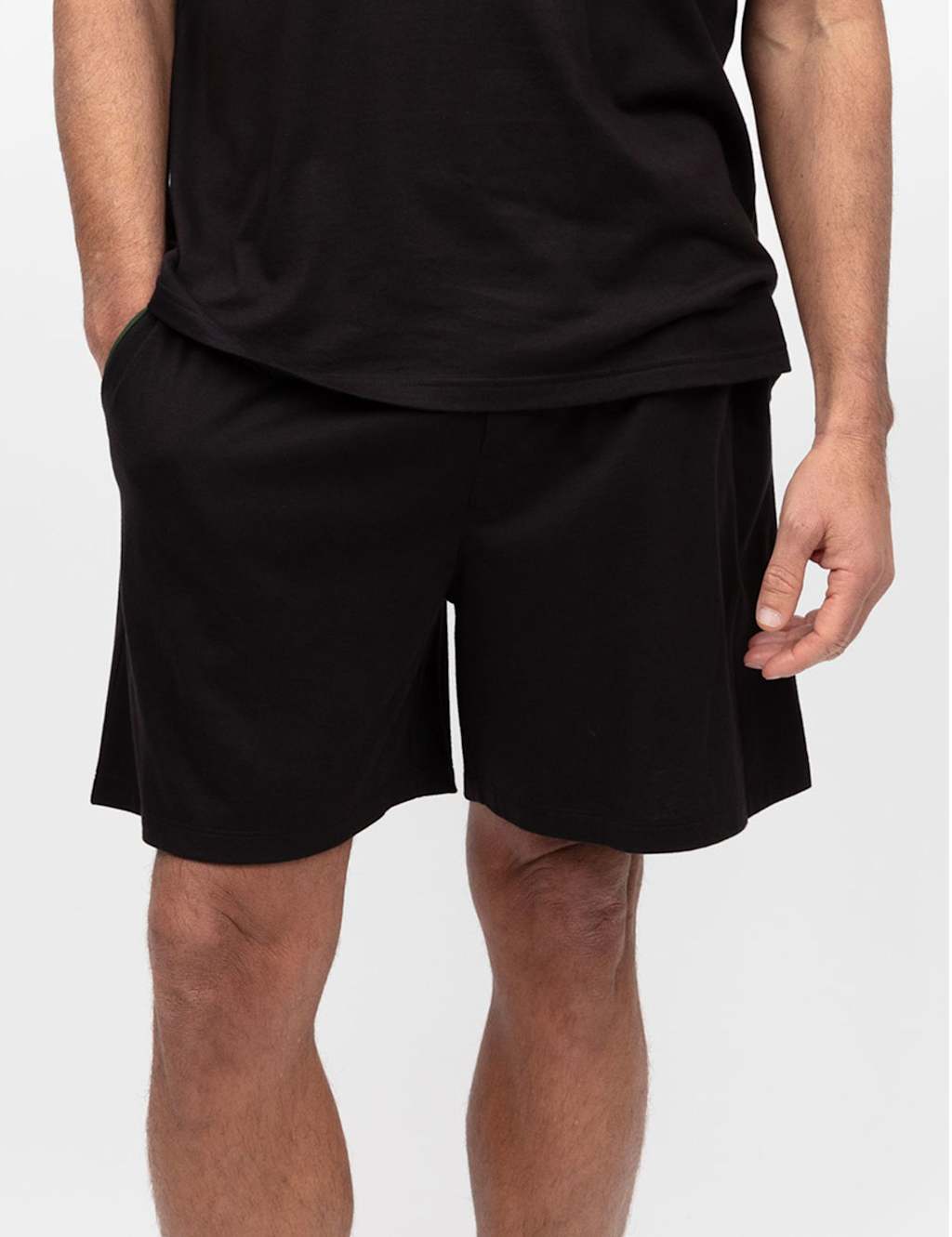 Cyberjammies Cotton Modal Blend Pyjama Shorts Black
