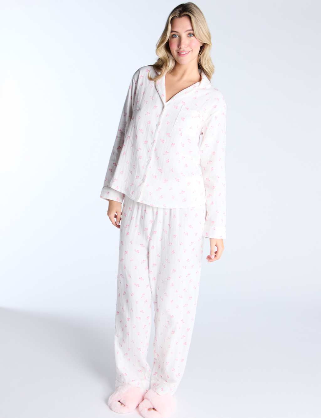 Pure Cotton Floral Pyjama Set