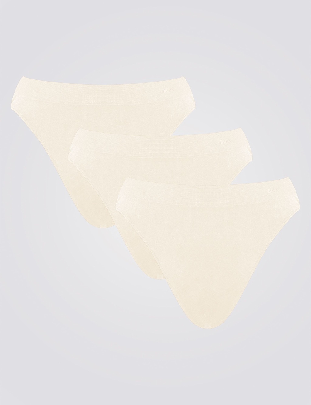 Boux Avenue Women's 3pk Thongs - 6 - Nude - Available at M&S