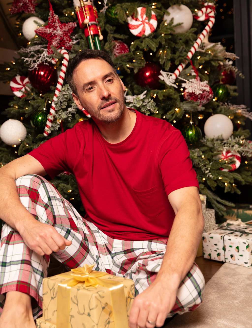 Cyberjammies Cotton Blend Pyjama Top Red