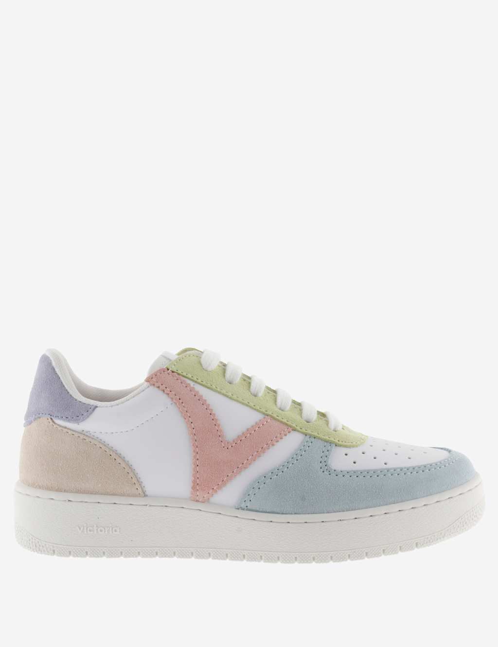 Madrid Multi Leather Trainers
