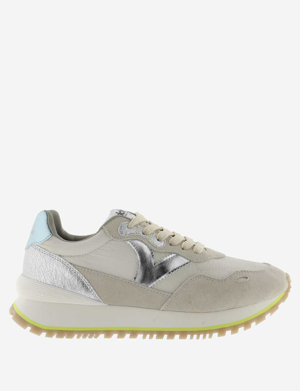 Viento Nylon Leather Trainers