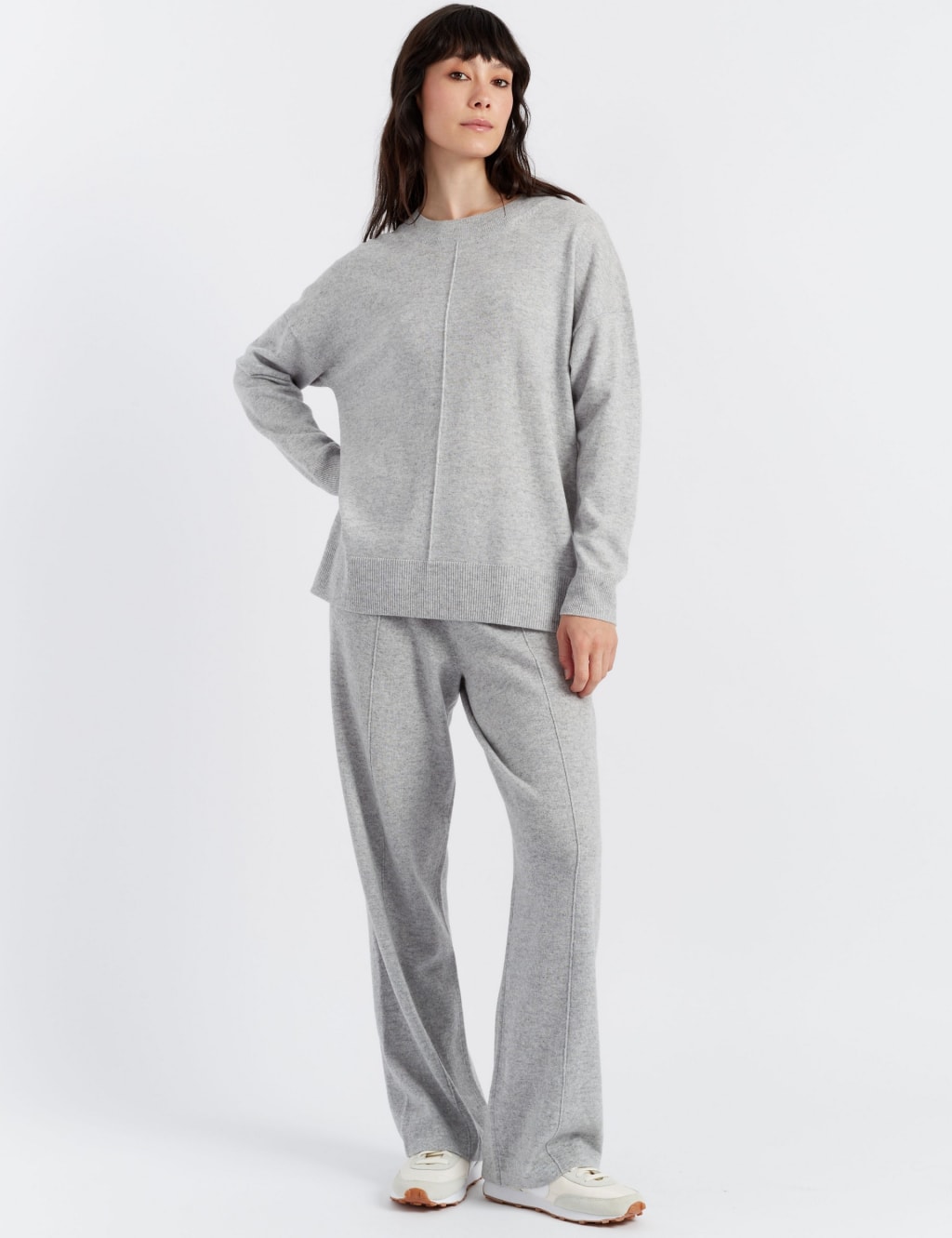 Wool Rich with Cashmere Relaxed Jumper