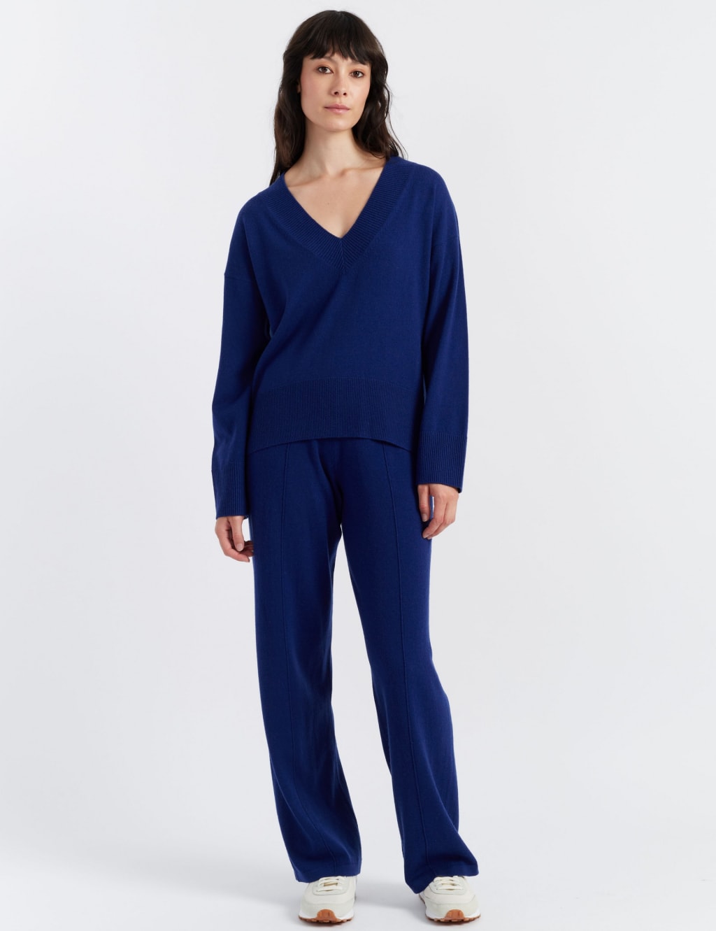 Wool Rich Relaxed Jumper with Cashmere
