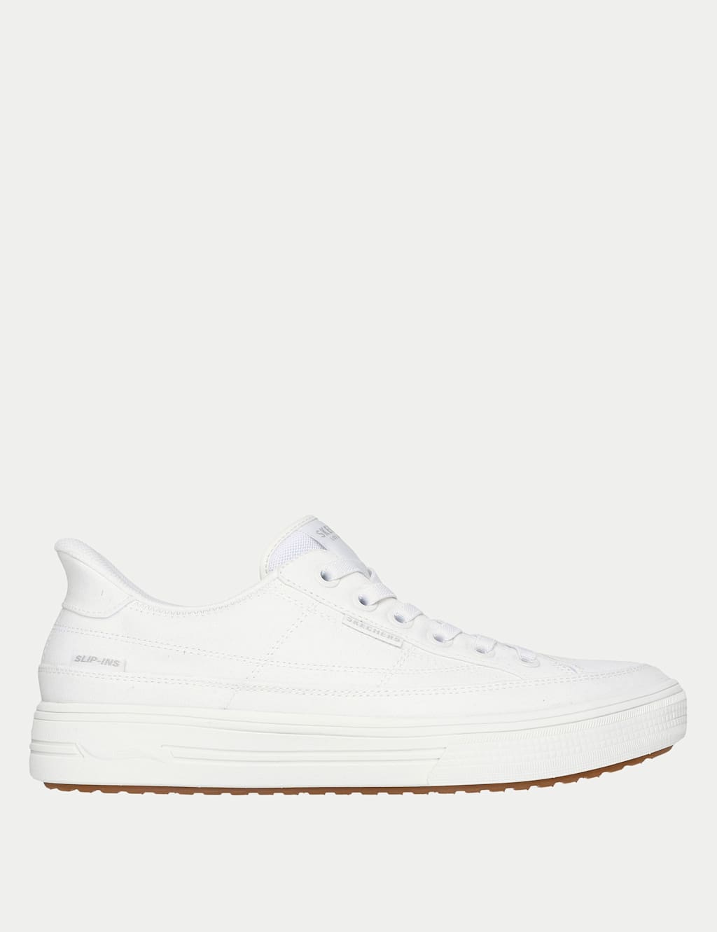 Skechers Men's Slip-ins Arch Fit Arcade Meet Ya There Trainers - 9 - White - Available at M&S