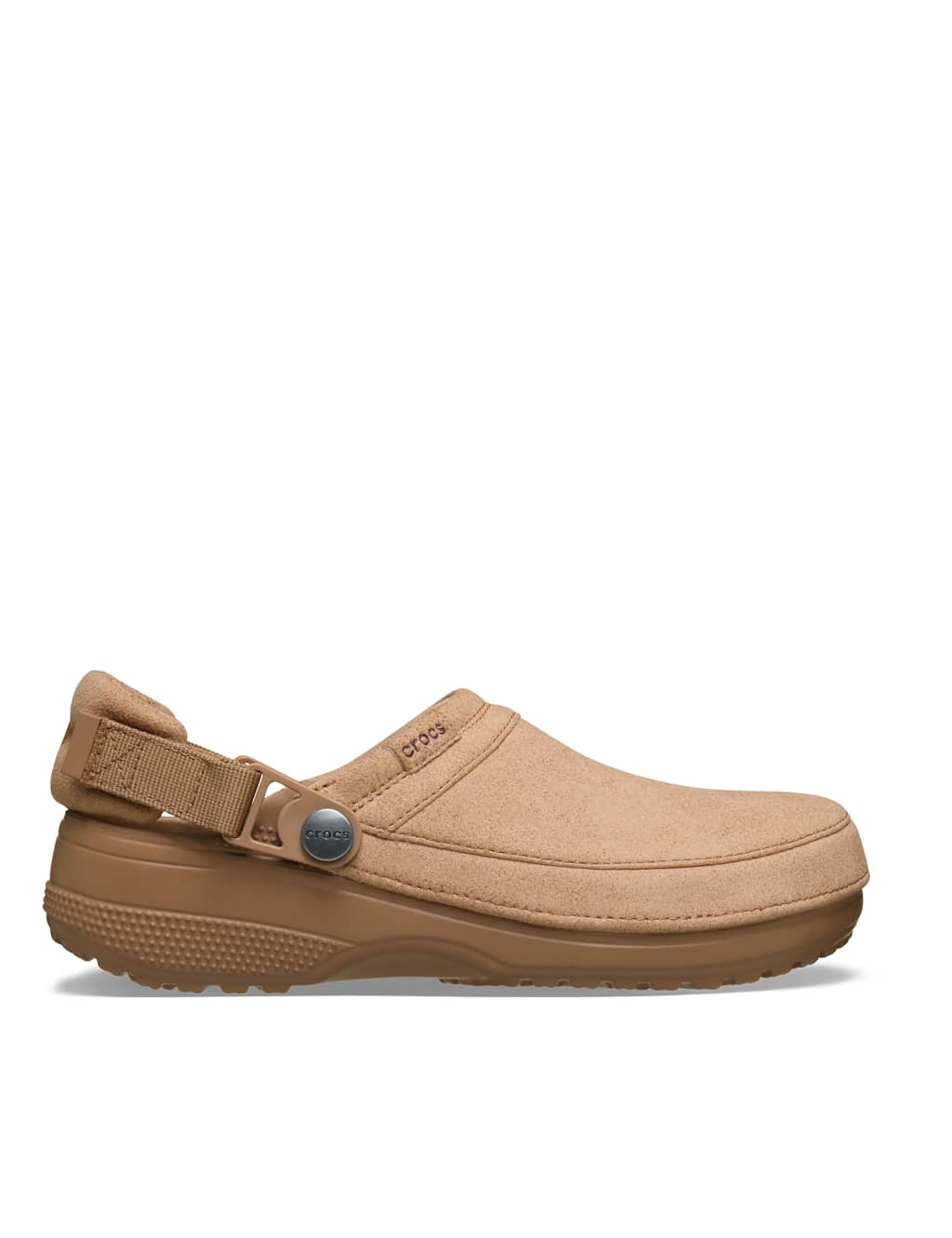 Crocs Women's Suede Classic Crafted Flat Clogs - 5 - Brown - Available at M&S