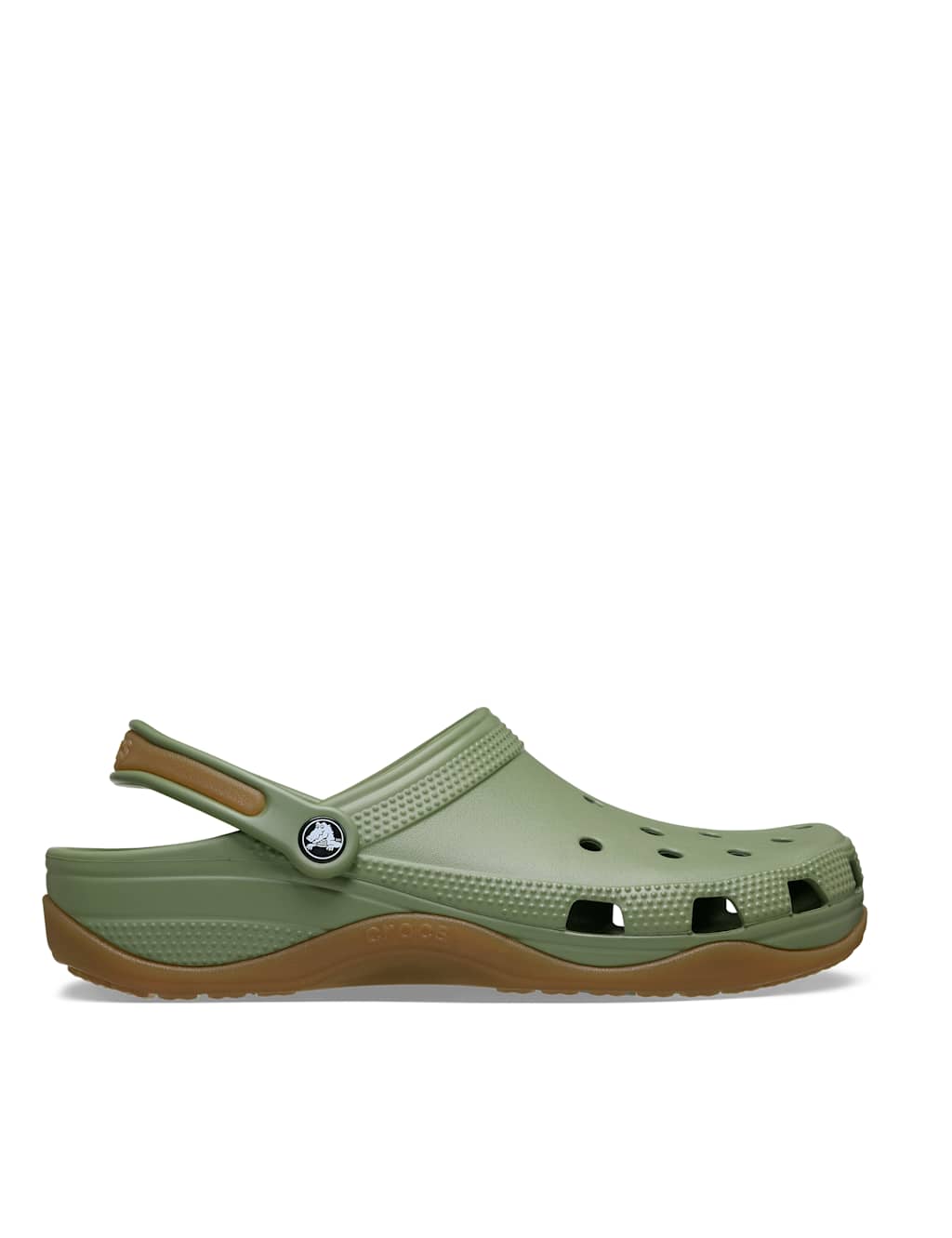 Crocs Women's Classic Evo Ankle Strap Flat Clogs - 11 - Green - Available at M&S