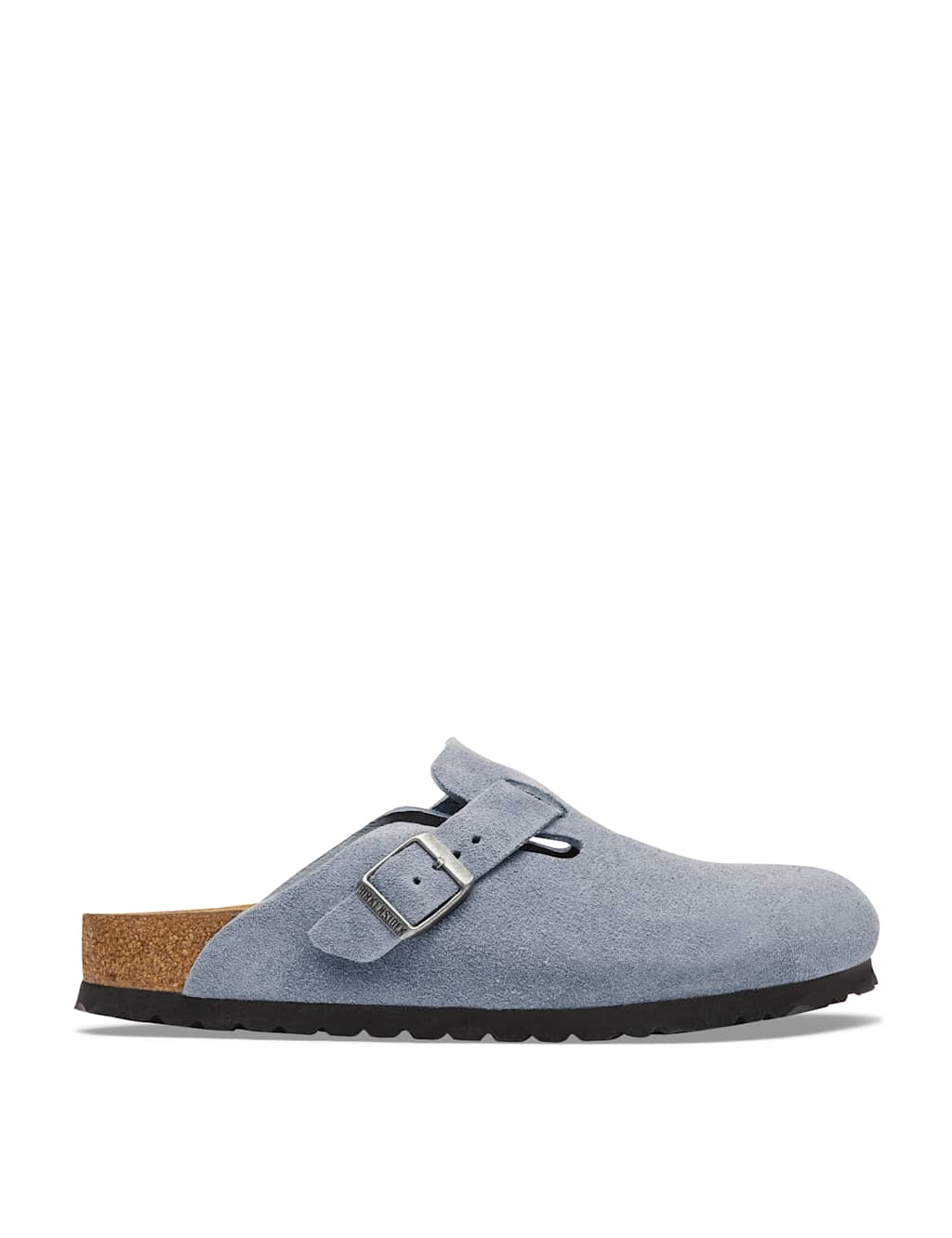 Birkenstock Women's Boston Suede Footbed Clog Mules - 5½ - Blue - Available at M&S