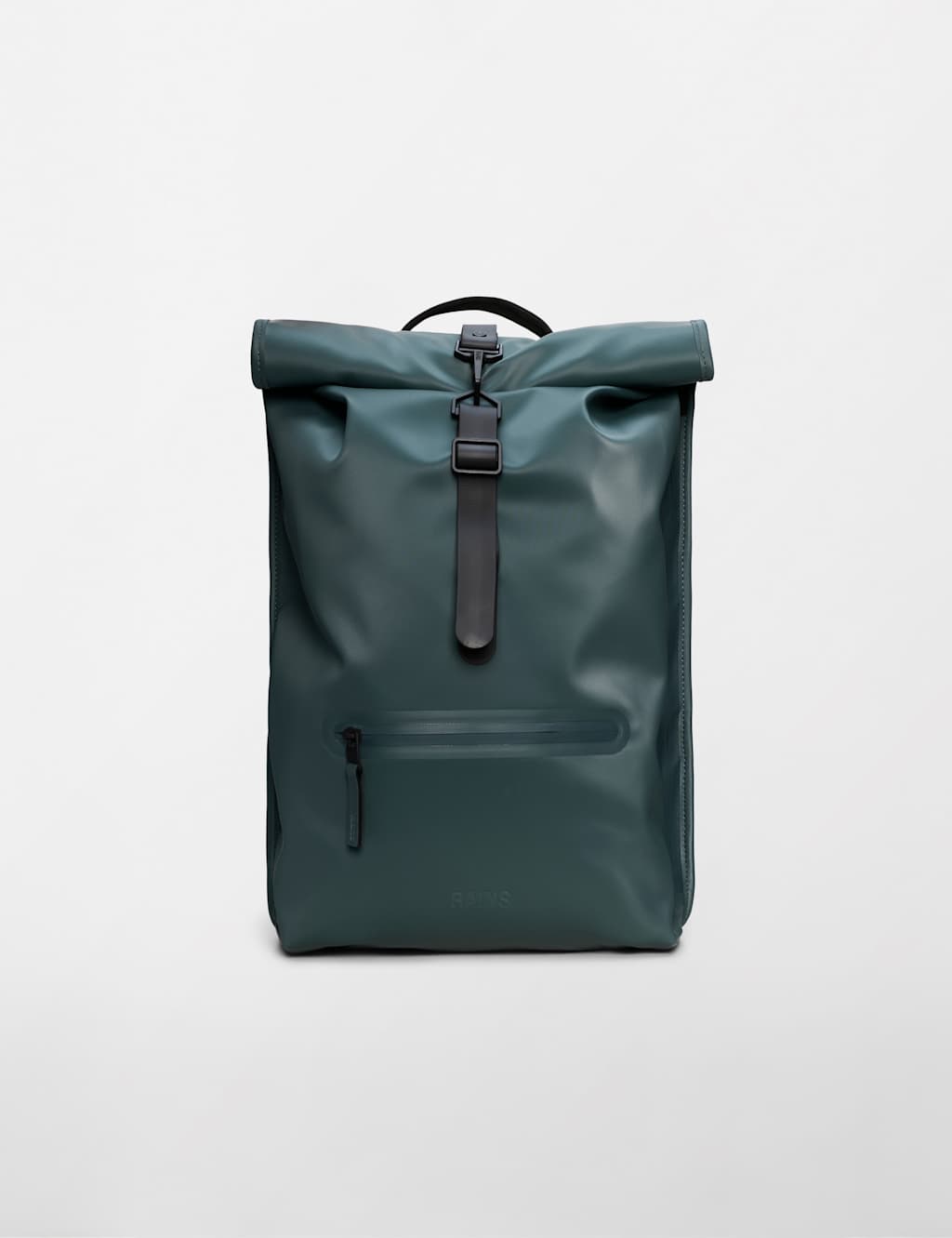 Rains Women's Rolltop Waterproof Backpack - Dark Green - Available at M&S