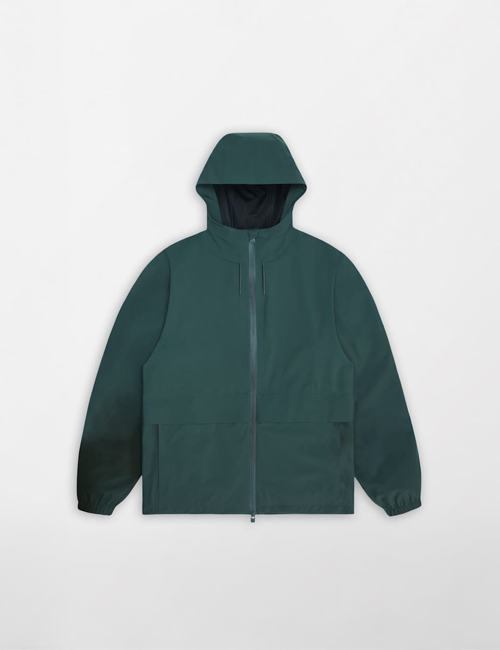 Rains Women's Suva Hardshell Pocket Waterproof Jacket - XL - Dark Green - Available at M&S