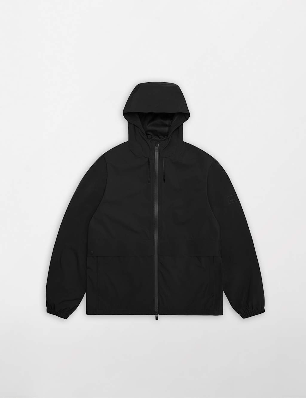 Rains Women's Suva Hardshell Pocket Waterproof Jacket - L - Black - Available at M&S