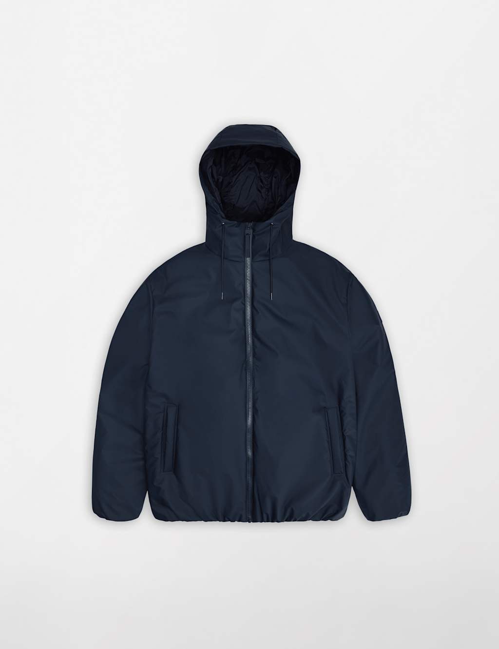 Rains Women's Lohja Insulated Waterproof Rain Jacket - XL - Navy - Available at M&S