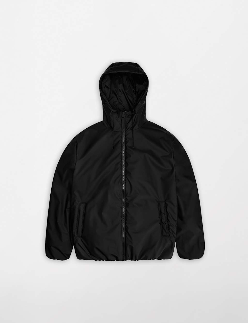 Rains Women's Lohja Insulated Waterproof Rain Jacket - XL - Black - Available at M&S