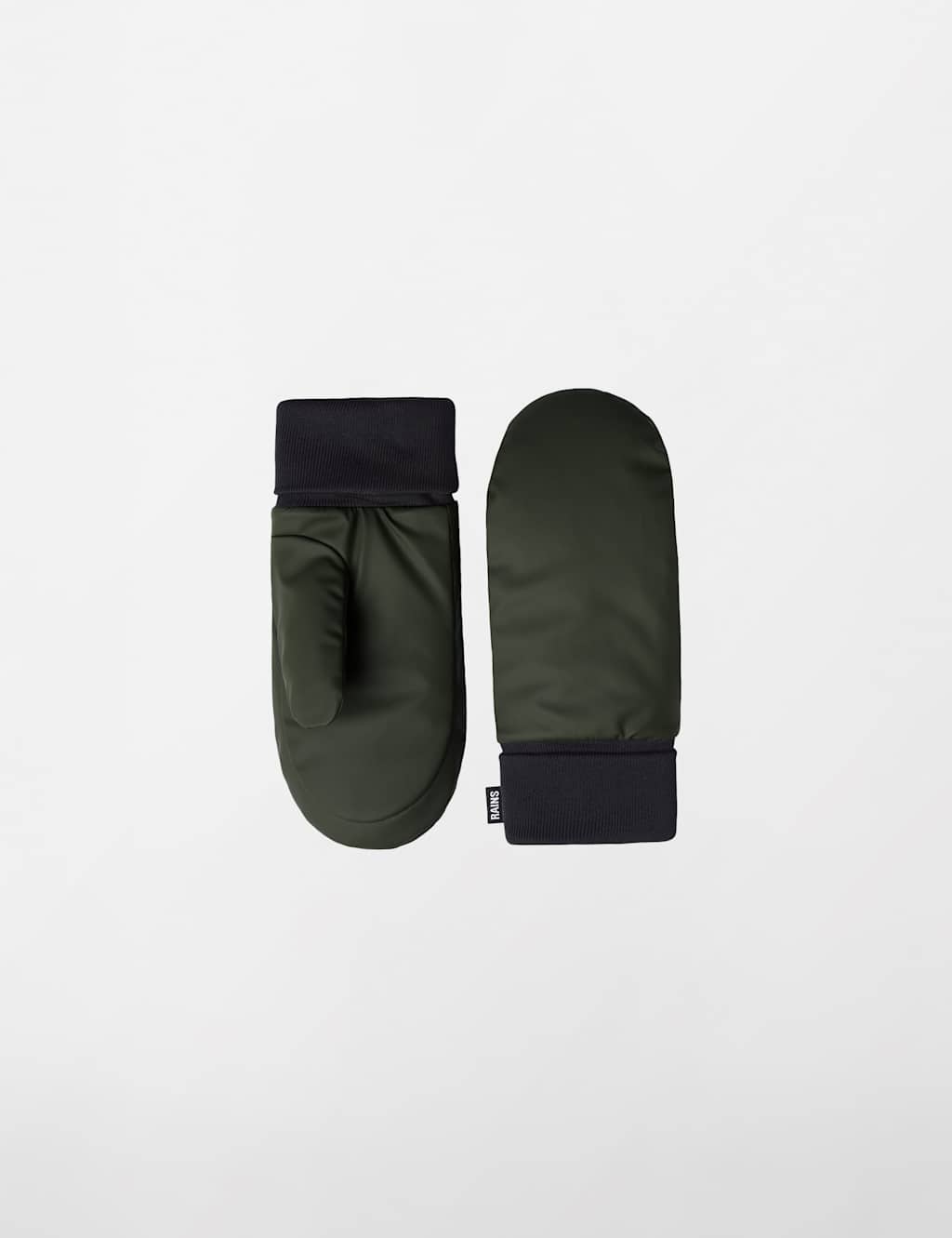Rains Women's Alta Puffer Waterproof Mittens - Medium-Large - Dark Green - Available at M&S