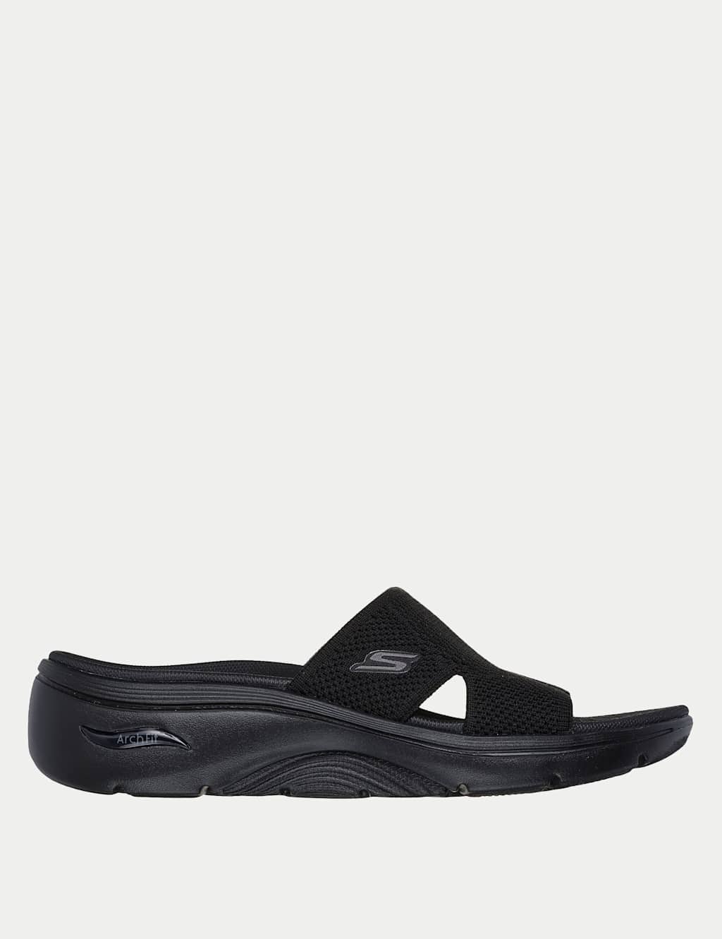 Skechers Women's Go Walk Arch Fit 2.0 Sliders - 6 - Black - Available at M&S