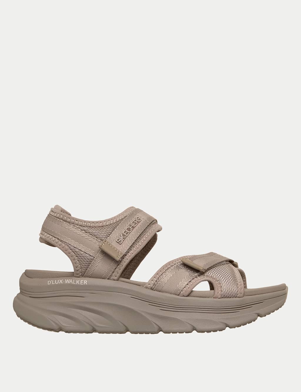 Skechers Women's D'Lux Walker Sandals - 6 - Taupe - Available at M&S