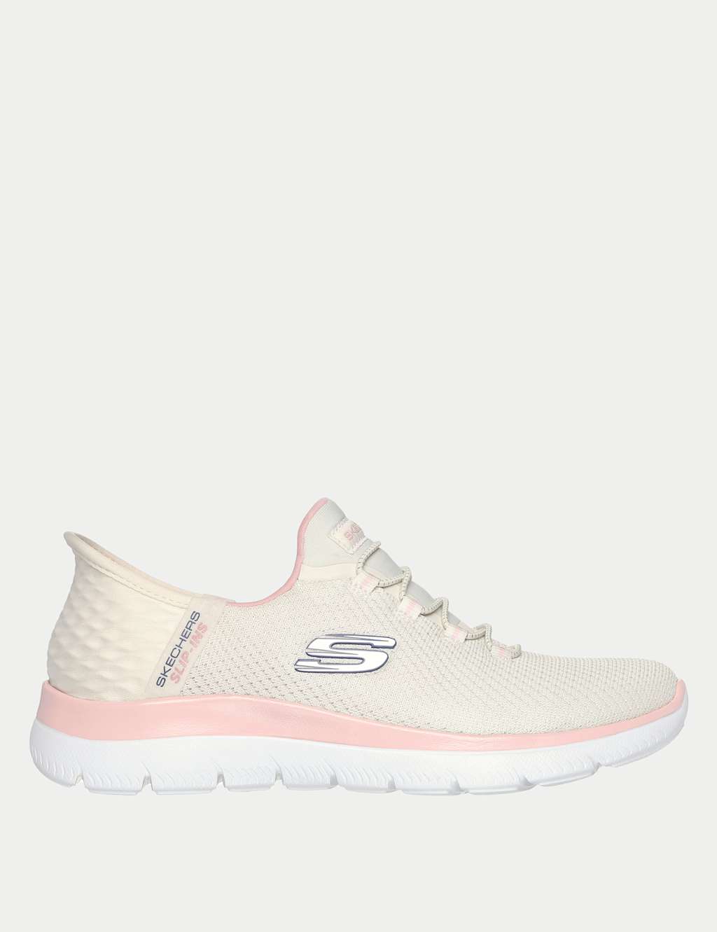 Skechers Summits Diamond Dream Slip-ins Trainers Natural