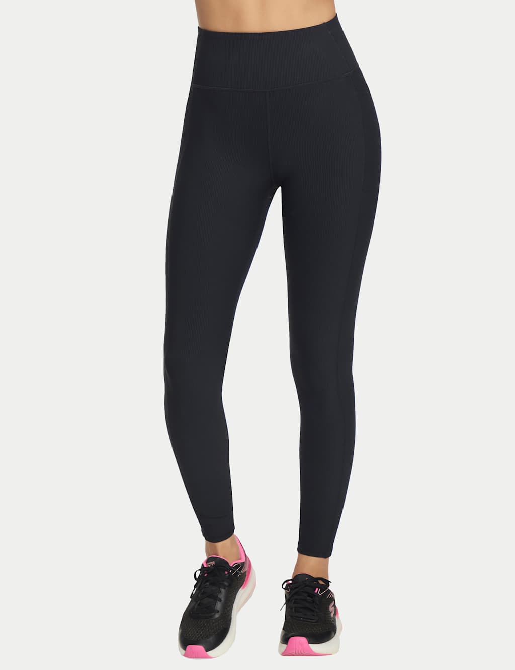 Go Flex Ribbed High Waisted Leggings