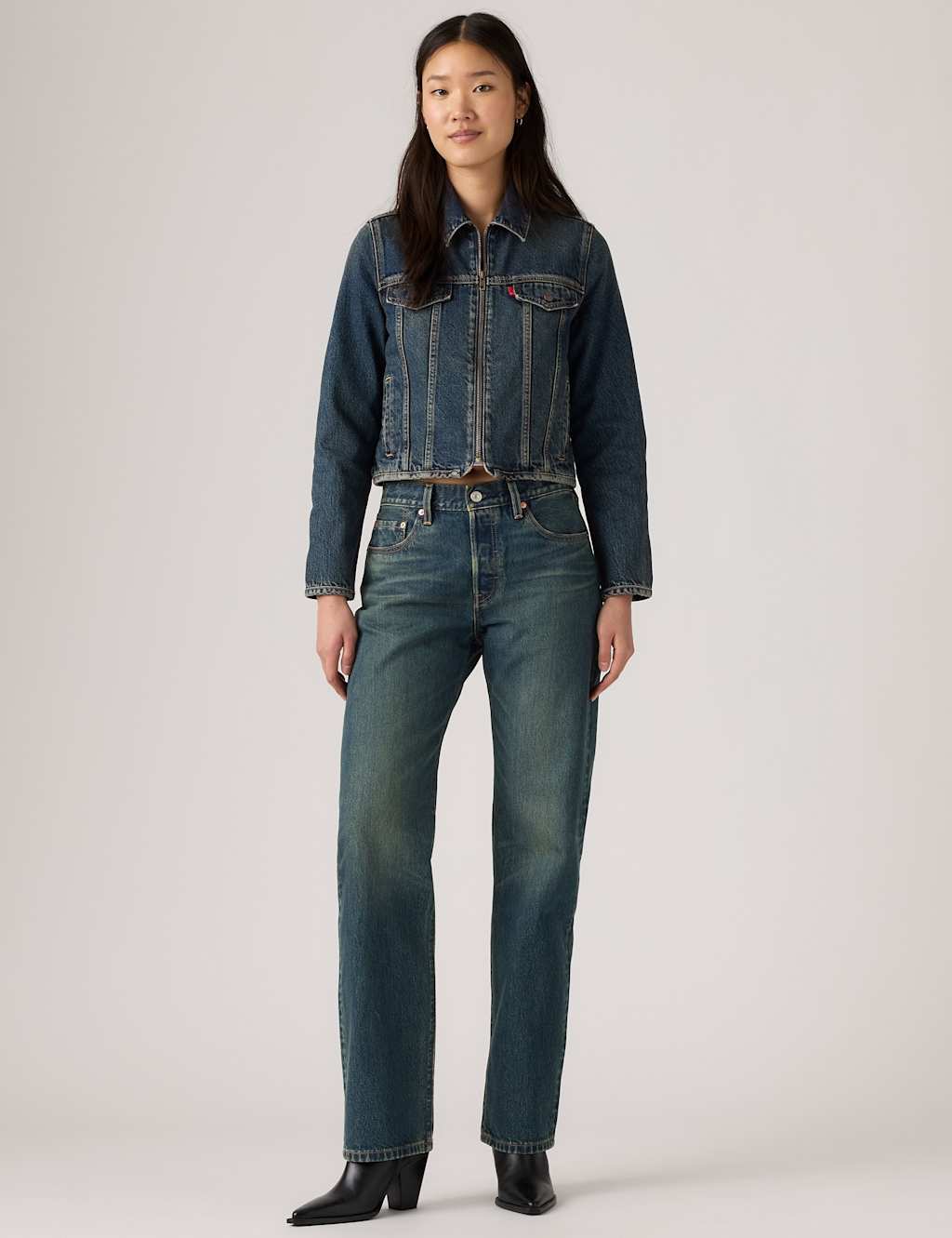 Levi's Women's 501 90s Jeans - 29/32in - Mid Blue - Available at M&S