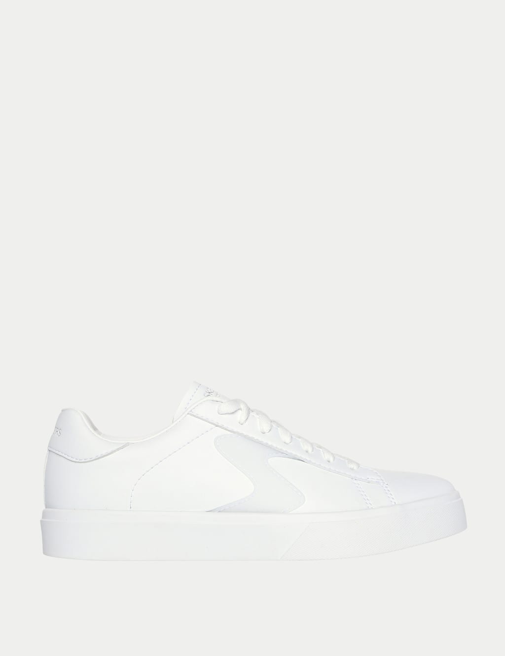Skechers Women's Eden LX Top Grade Lace Up Trainers - 6 - White, White
