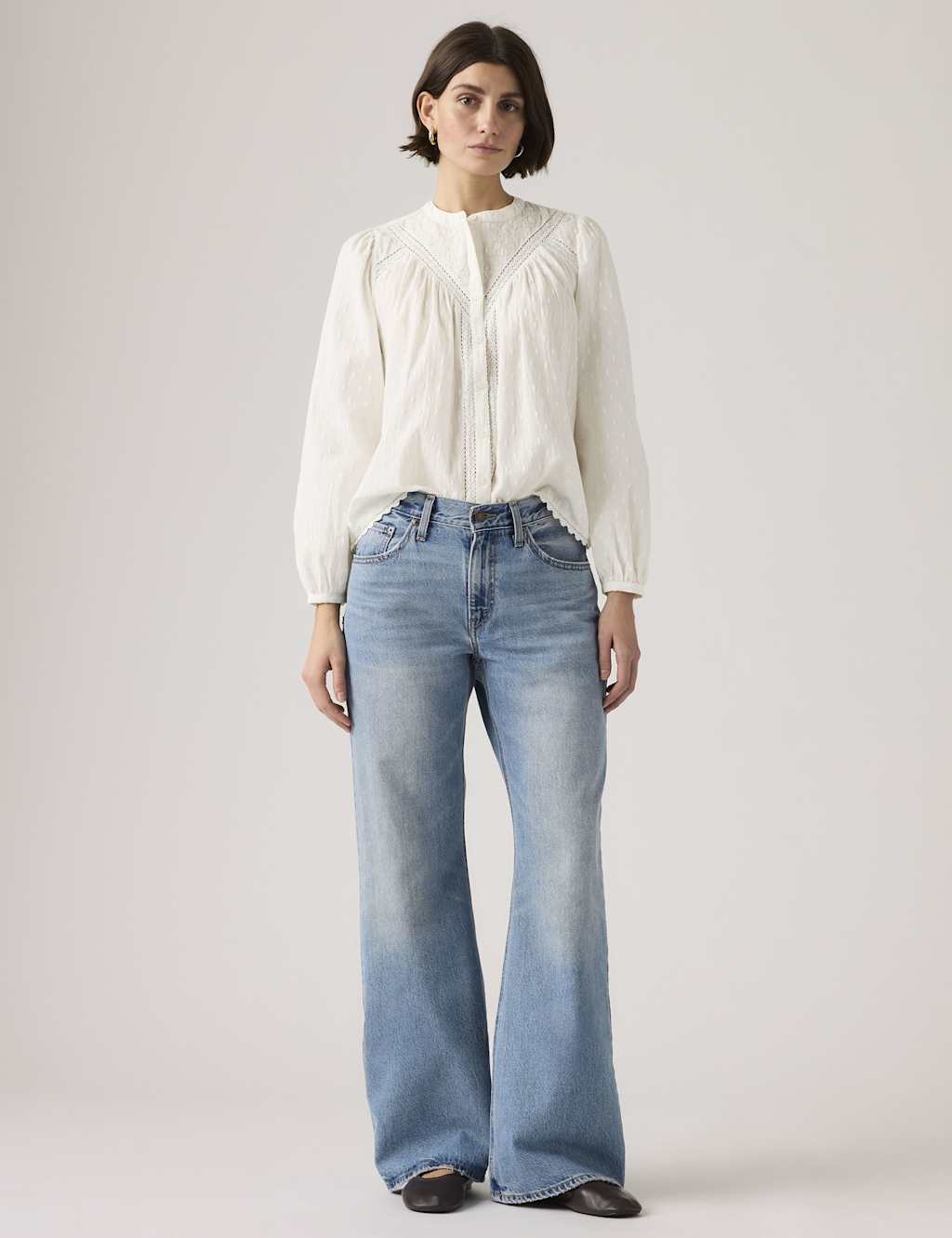 Levi's Women's Loose Boot Jeans - 31/31in - Mid Blue - Available at M&S