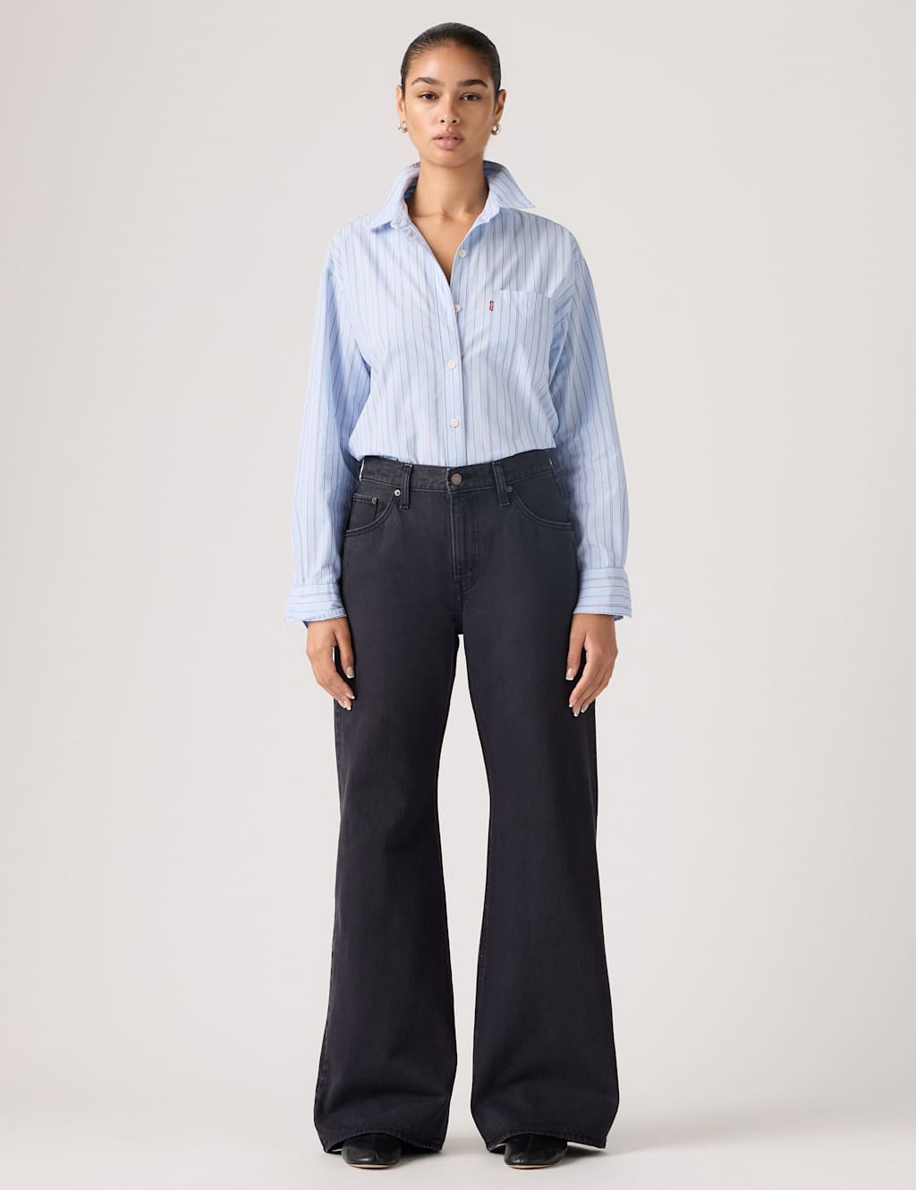 Levi's Women's Loose Boot Jeans - 28/31in - Black - Available at M&S