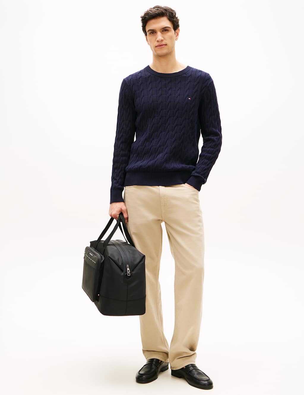 Tommy Hilfiger Men's Repreve Weekend Bag - Black - Available at M&S