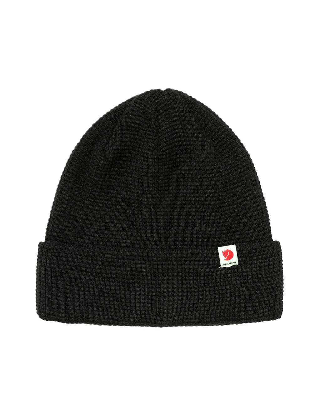 Fjallraven Knitted Beanie Hat Black
