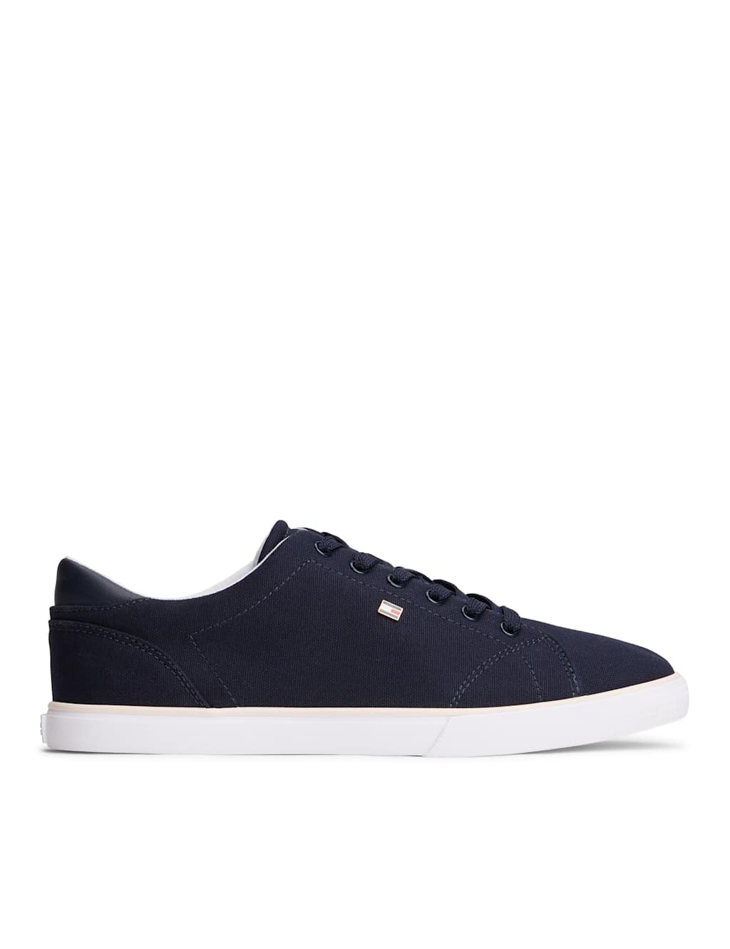 Tommy Hilfiger Women's Lace Up Trainers - 7½ - Dark Navy - Available at M&S