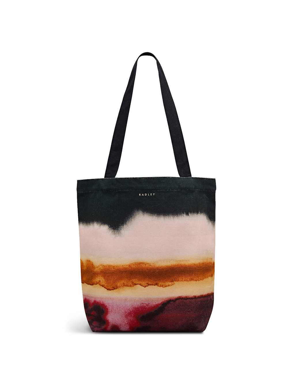 Radley Ombre Stripe Canvas Tote Bag Multi