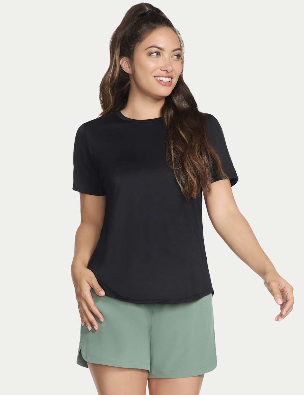 GO DRI SWIFT Crew Neck T-Shirt
