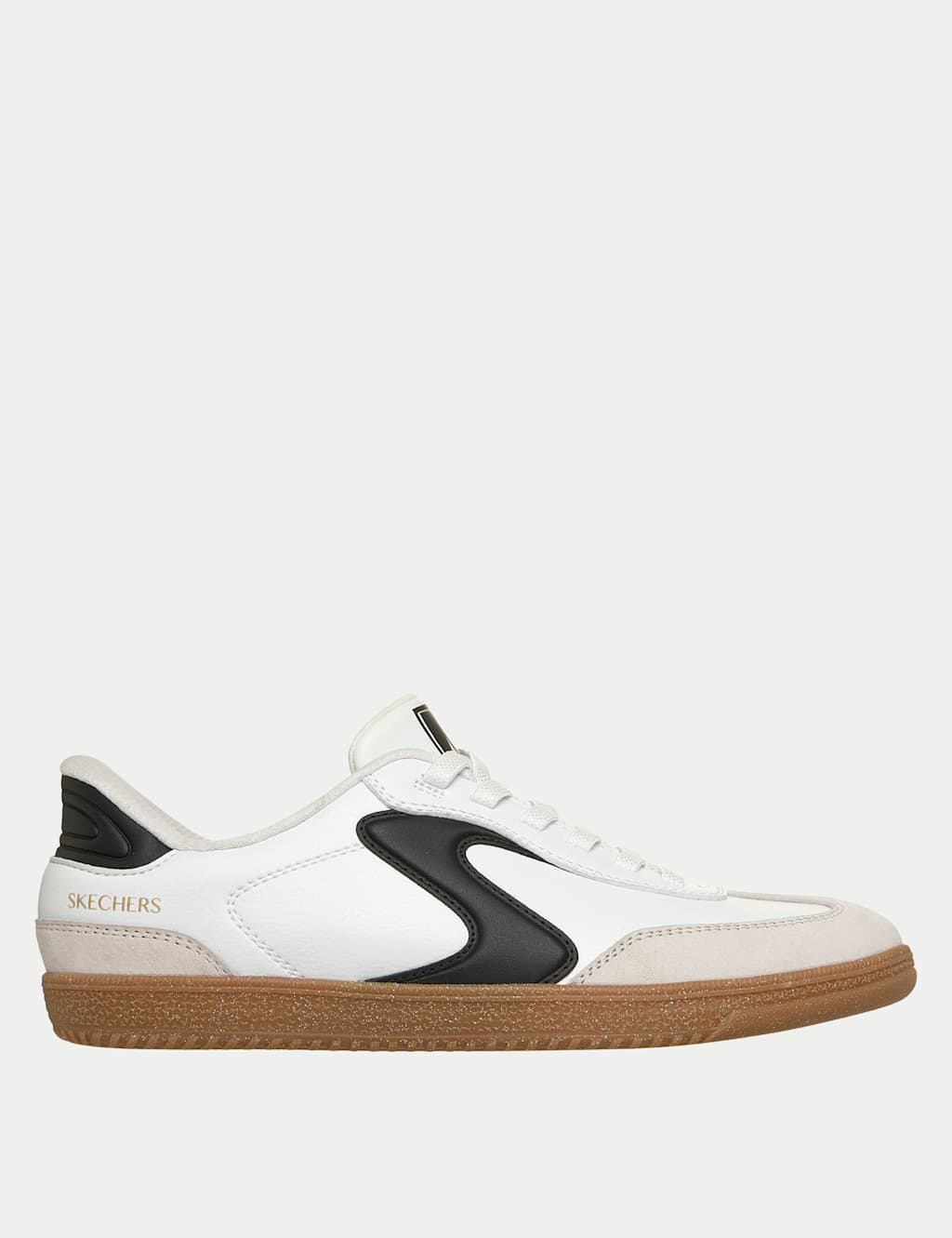 Skechers Hotshot Slip On Trainers White/Black