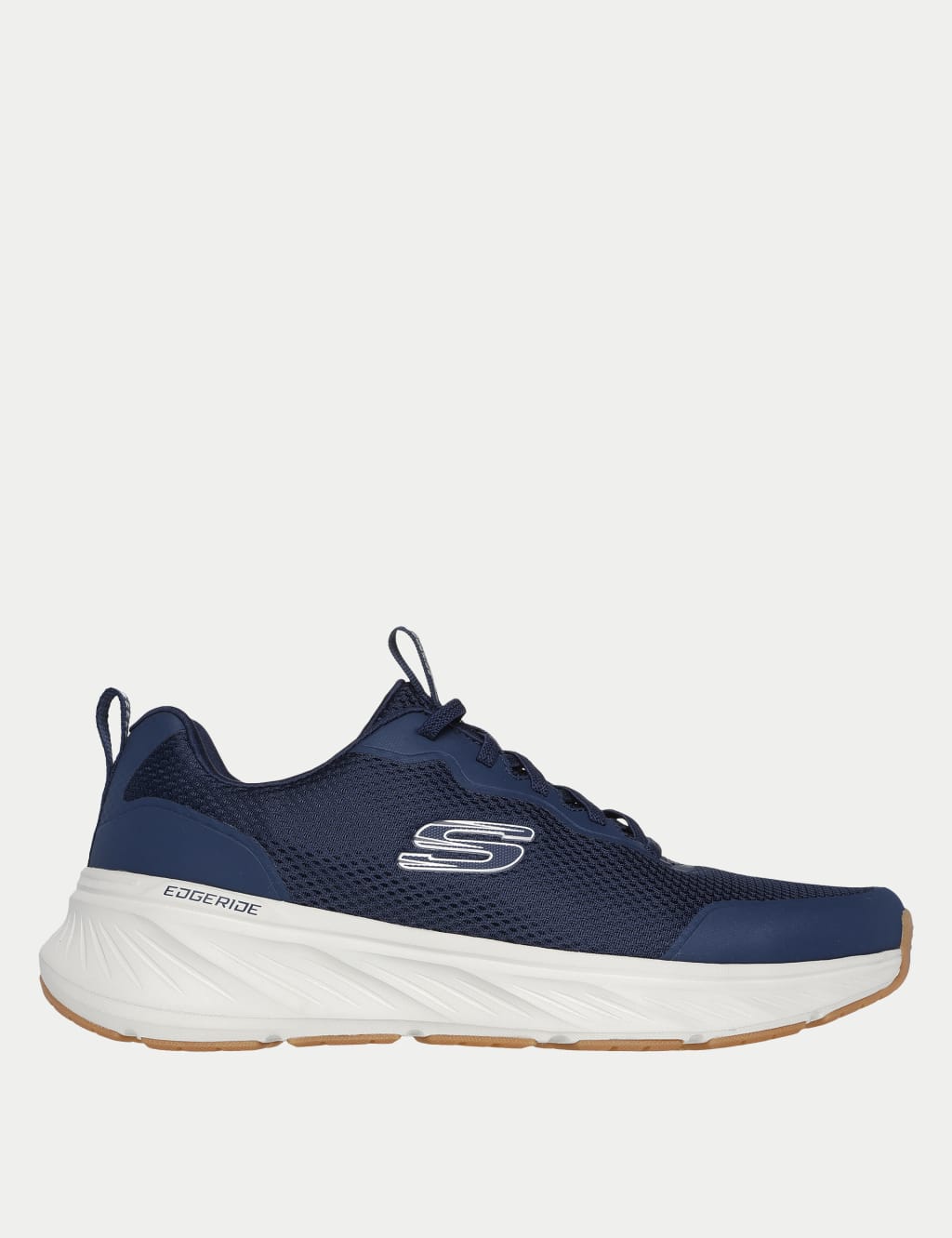 Skechers Men's Edgeride Rekze Lace-Up Trainers - 9 - Navy, Black,Grey,Navy