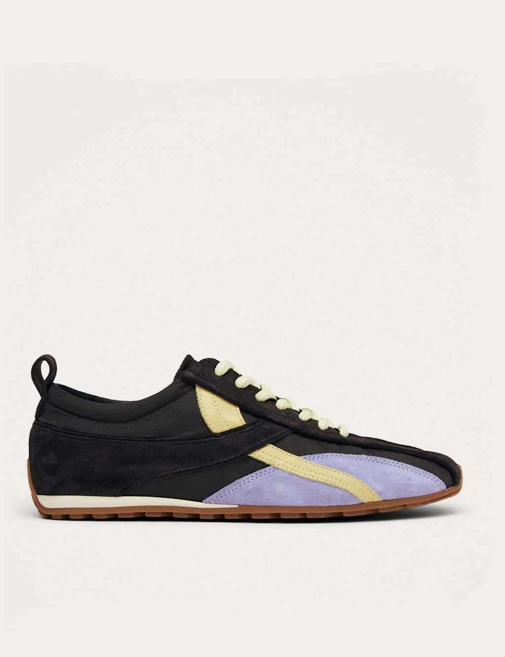Alohas Women's Suede Lace Up Trainers - 6 - Brown - Available at M&S