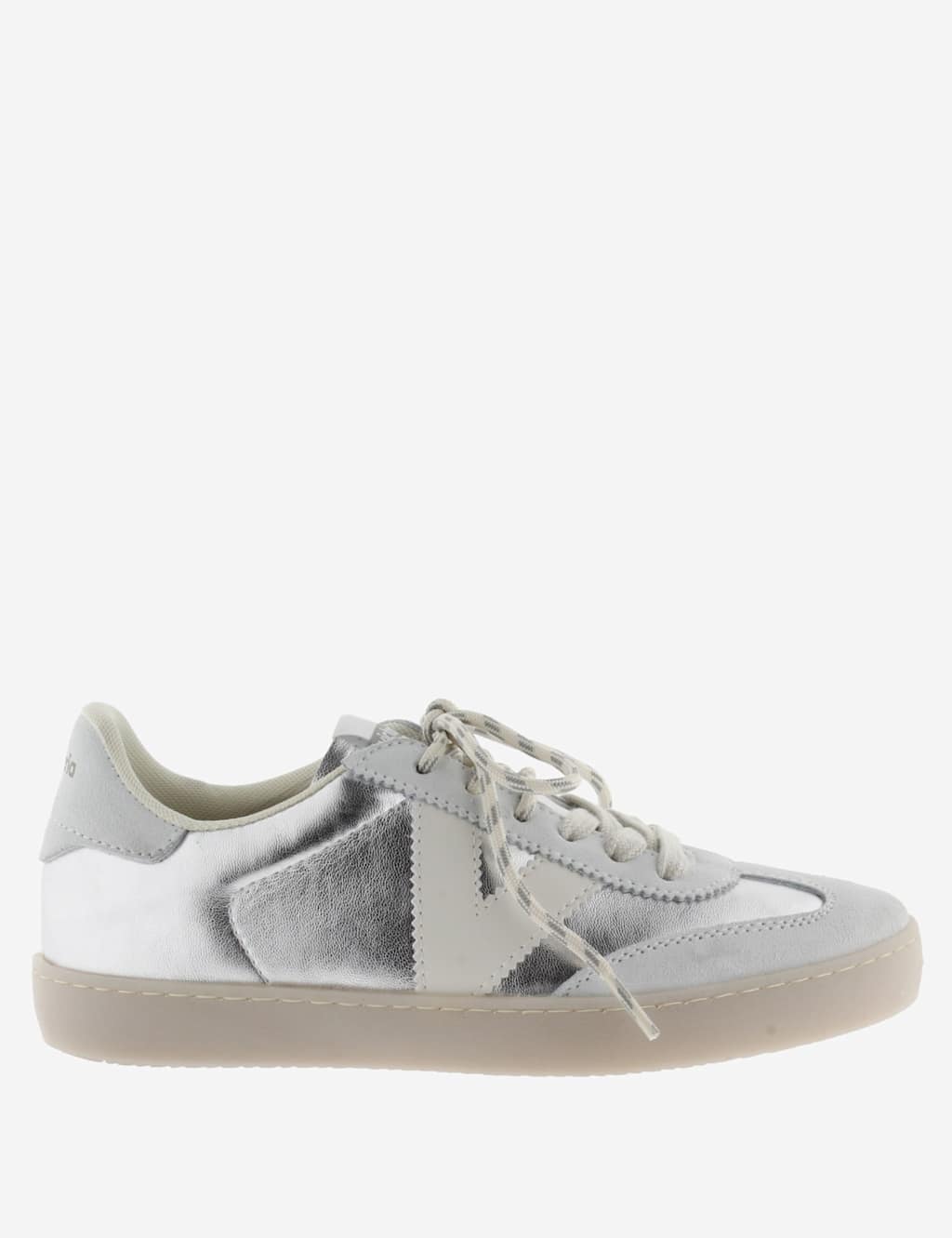 Victoria Women's Berlin Trainers - 6 - Silver - Available at M&S
