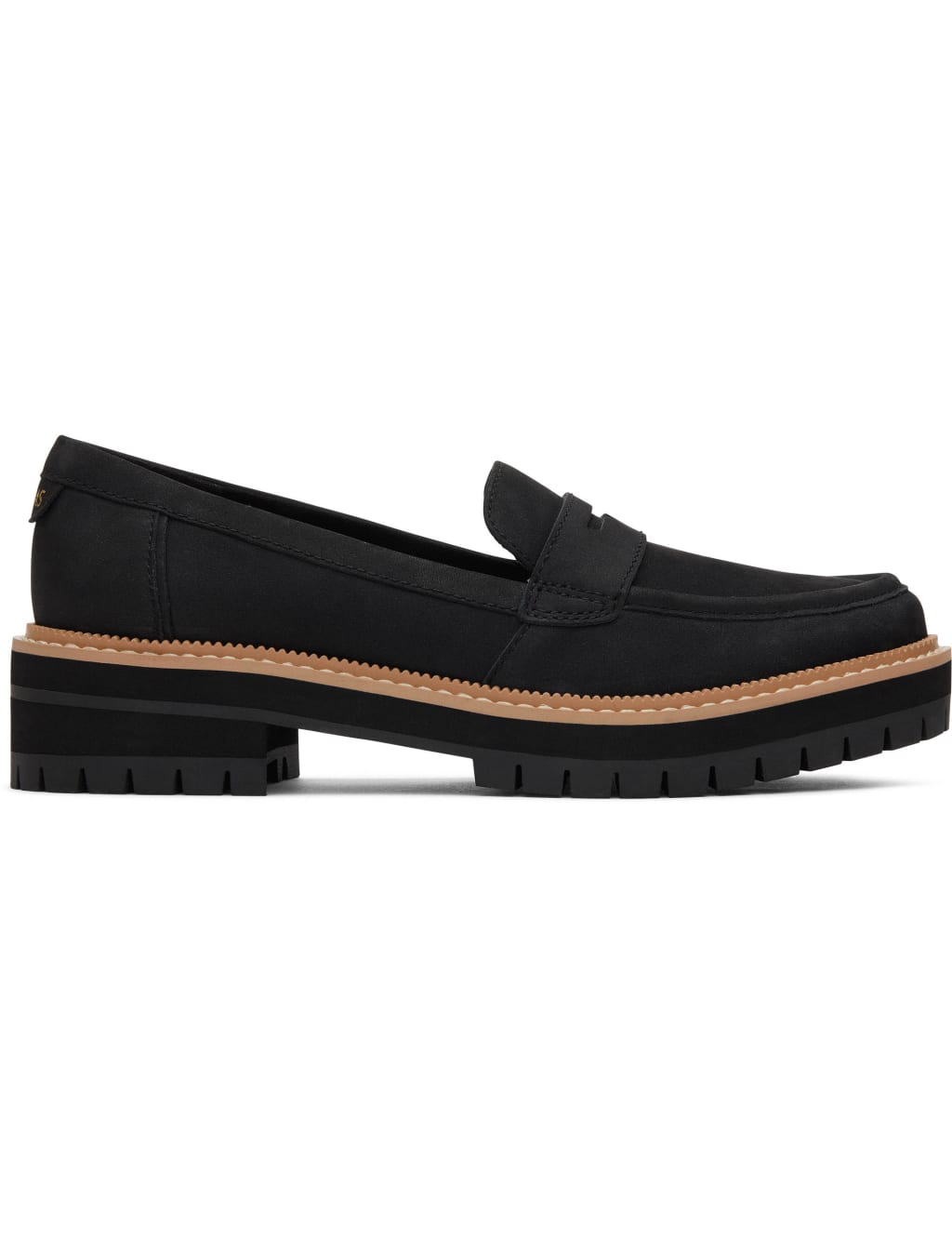 Suede Slip On Chunky Loafers