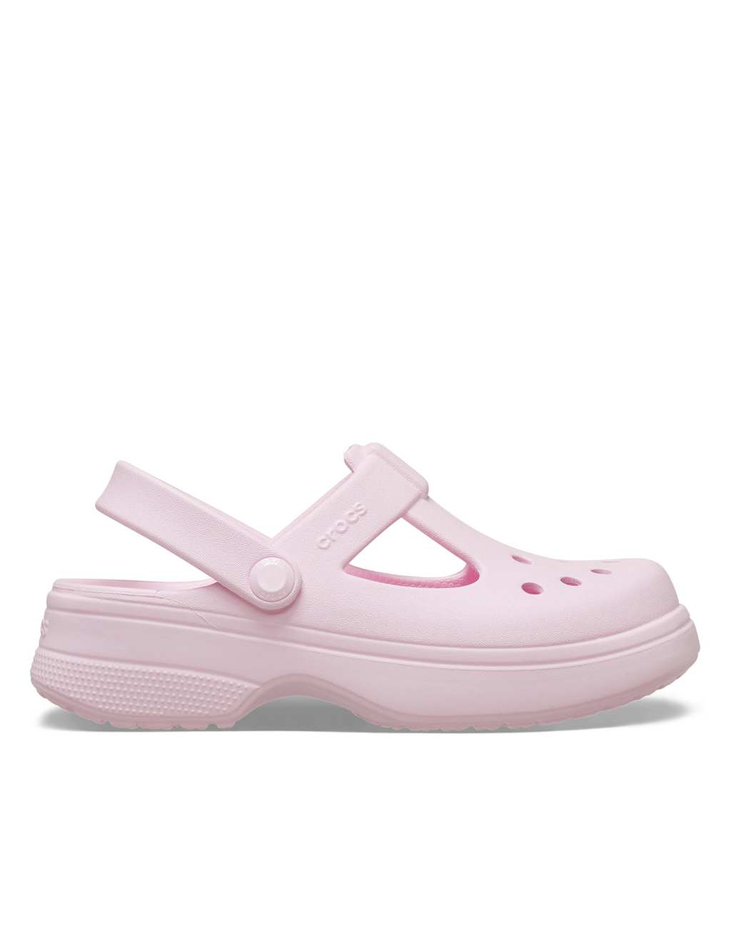 Crocs Kids Classic Mary Jane Clogs - 1 - Pink - Available at M&S