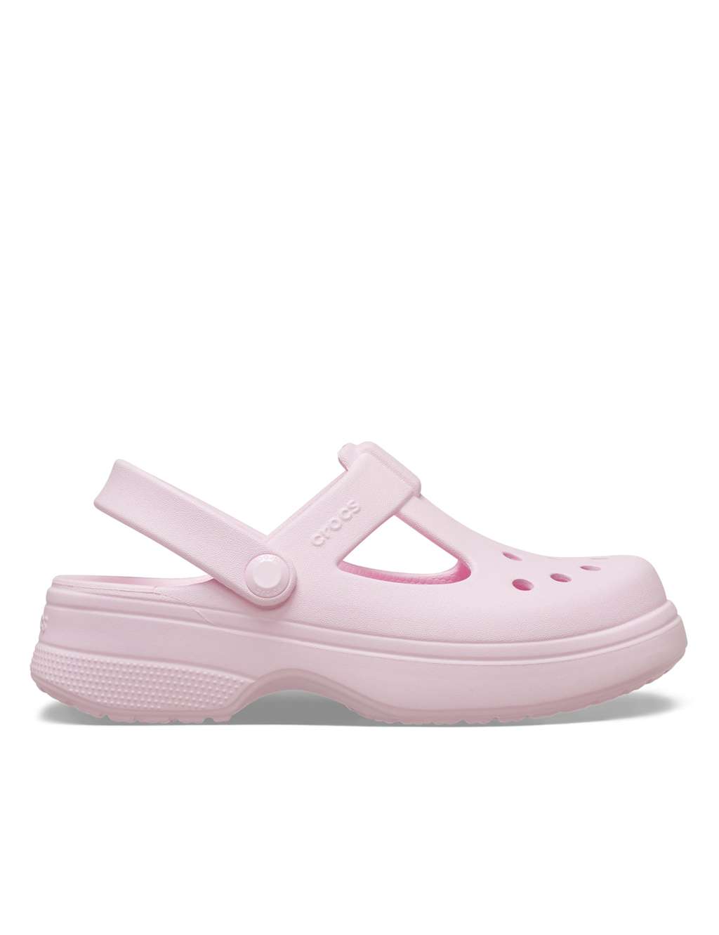 Crocs Kids Classic Mary Jane Clogs (4-10 Small) - 10 - Pink - Available at M&S