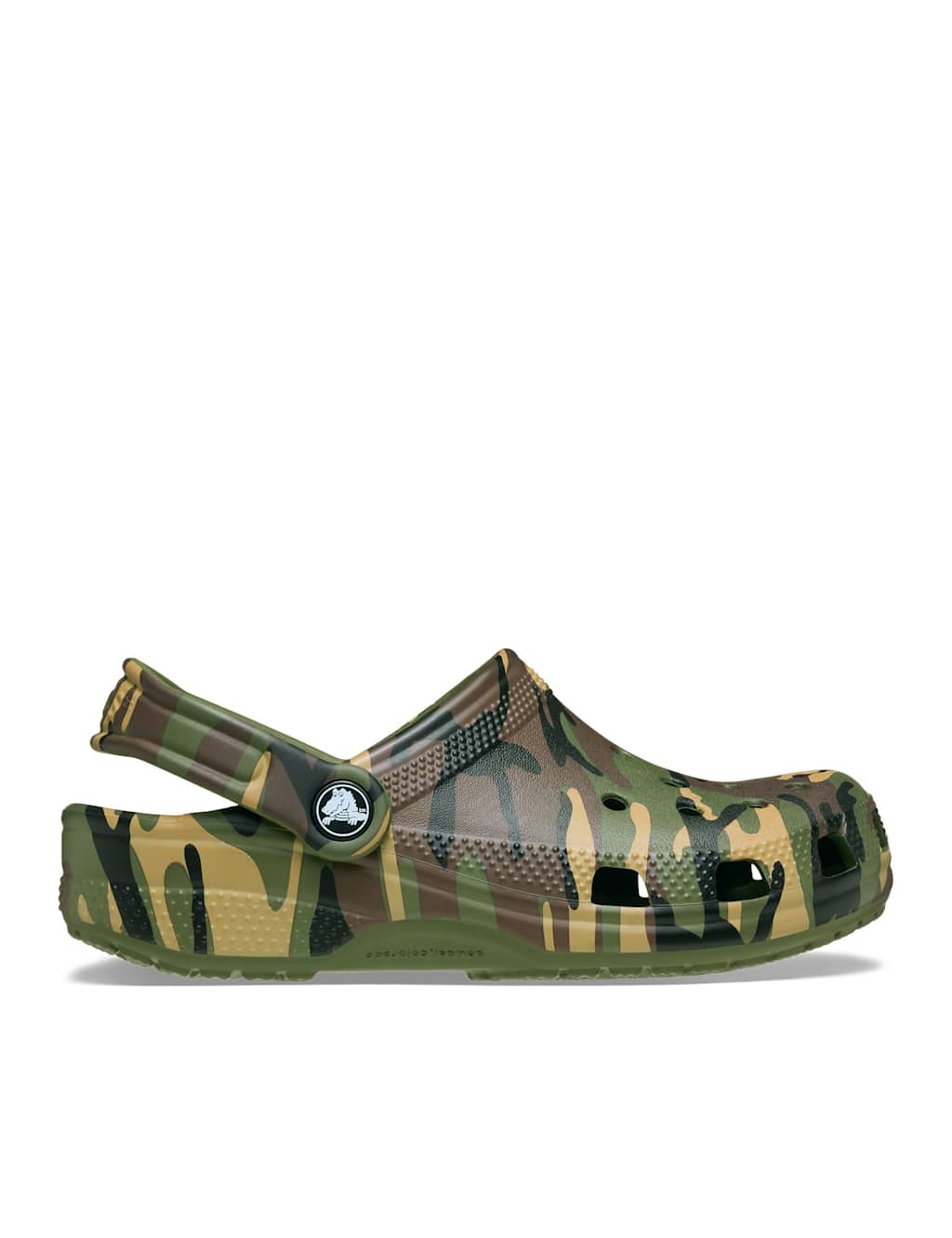Crocs Boys Classic Camouflage Clogs (11 Small-3 Large) - 1 - Green - Available at M&S