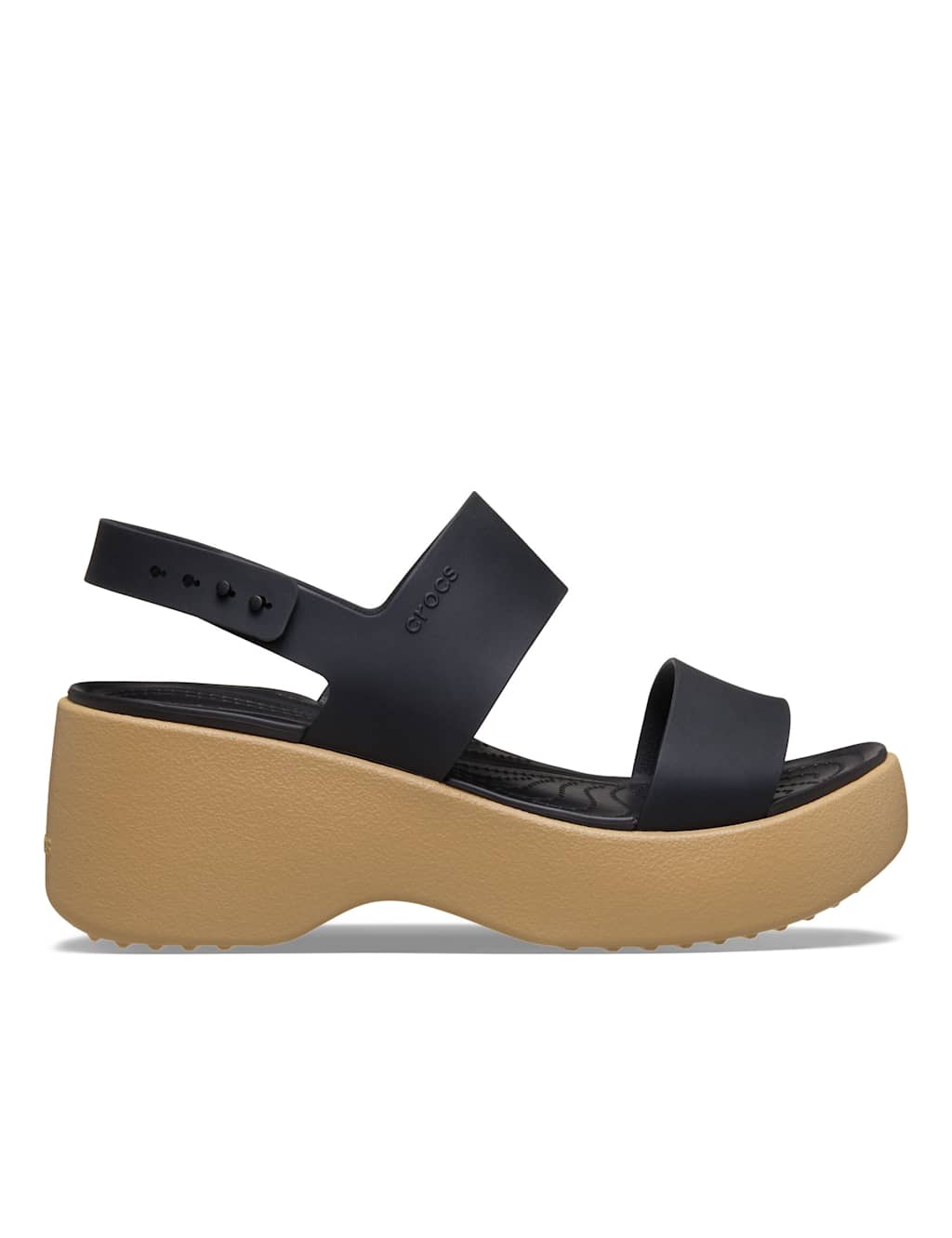 Crocs Women's Brooklyn Sky Platform Wedge Sandals - 9 - Black - Available at M&S