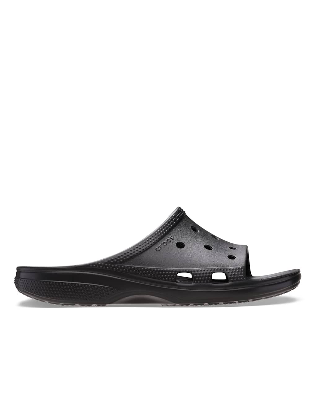Crocs Women's Saturday Flat Sliders - 4 - Black - Available at M&S