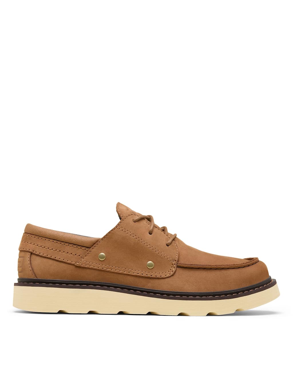 Sorel Men's Slabtown 62' Mariner Leather Shoes - 8 - Brown Mix - Available at M&S