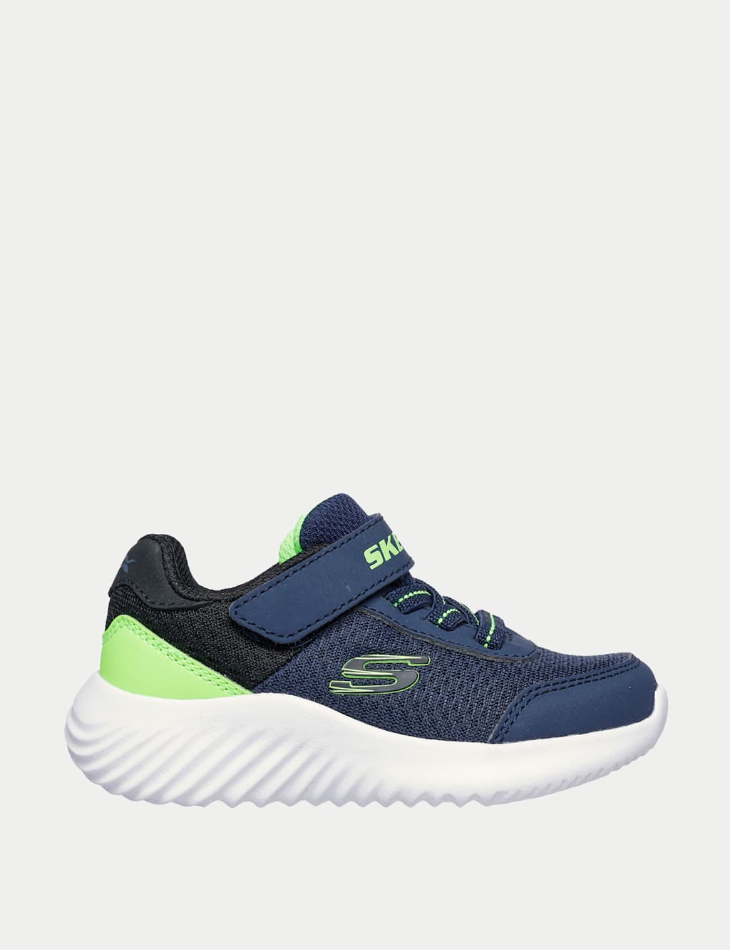 Kids' Bounder Trezic Riptape Trainers (4 Small - 9 Small)