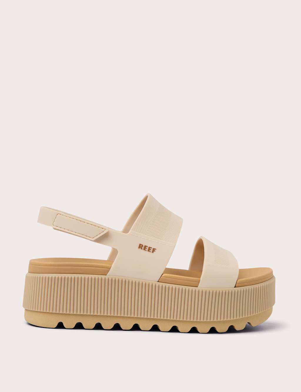 Reef Women's Water Vista Ankle Strap Flatform Sandals - 6 - Tan - Available at M&S